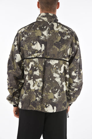 Removable Hood CROSS CAMOU Windbreaker