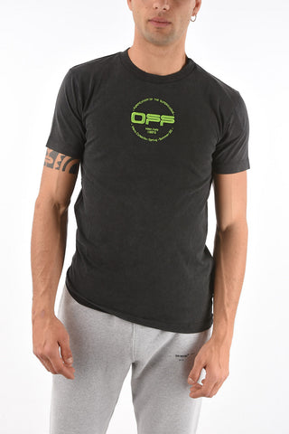 slim fit HAND LOGO S/S crew-neck t-shirt