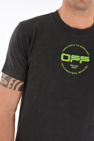 slim fit HAND LOGO S/S crew-neck t-shirt