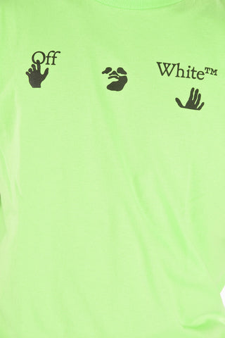 t-shirt girocollo fluo slim fit