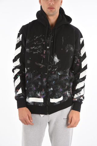Sweatshirt DIAG GALAXY BRUSH mit Print und Kapuze