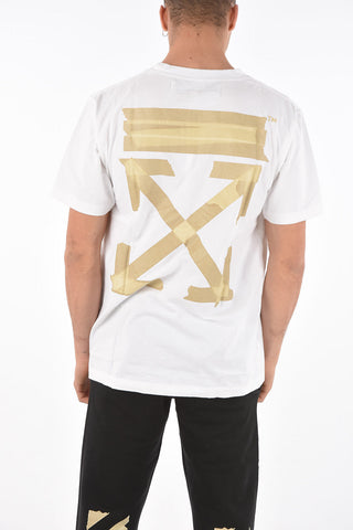 crew-neck TAPE ARROWS t-shirt