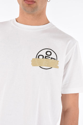crew-neck TAPE ARROWS t-shirt