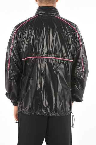 panelled OTROMUNDO CIRCLE  lightweight jacket with extractable hood