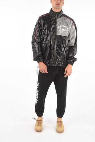 panelled OTROMUNDO CIRCLE  lightweight jacket with extractable hood