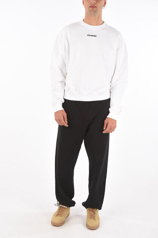 oversized MARKER crew-neck sweatshirt