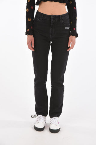 jeans straight fit a vita regolare
