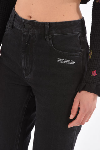jeans straight fit a vita regolare