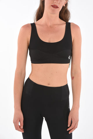 top crop active a tinta unita