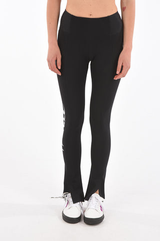 ankle split active leggings