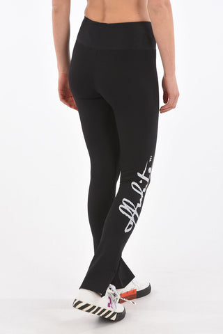 ankle split active leggings