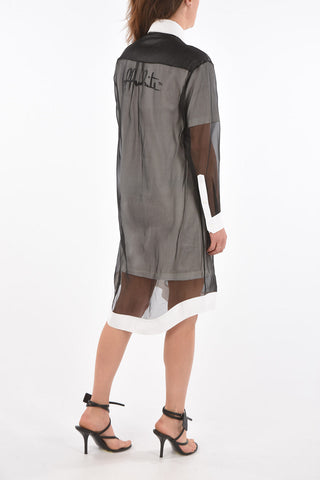 FREE WINONA printed double layer shirtdress