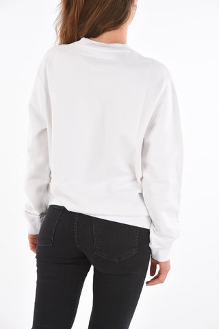 crew-neck printed SCRIPT 21 sweatshirt