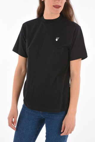 flowers printed back casual FLOCK ARROW t-shirt