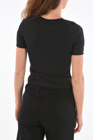 ACTIVE Tech Fabric T-shirt with Contrasting logo print