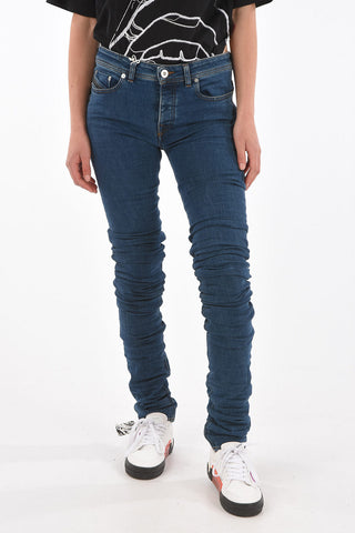 BLACK GOLD 15cm visible stitching TYPE-2614 skinny fit jeans