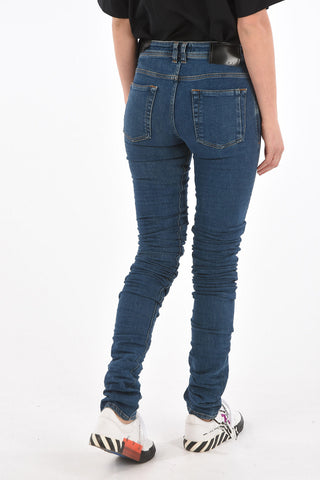 BLACK GOLD 15cm visible stitching TYPE-2614 skinny fit jeans