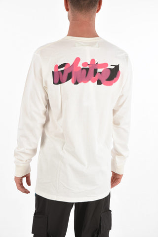 T-Shirt Girocollo SPRAY in Cotone