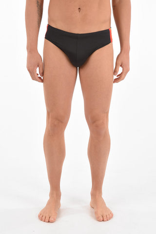 swim brief BMBR-JACK-P with side rainbow print