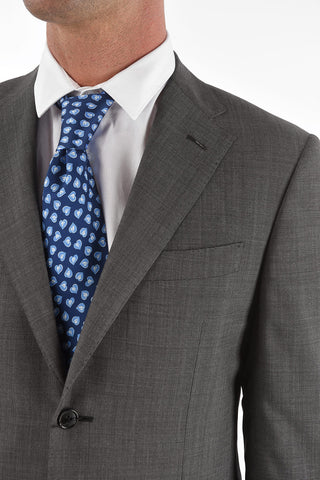 virgin wool side vents MANTUA 2-button suit