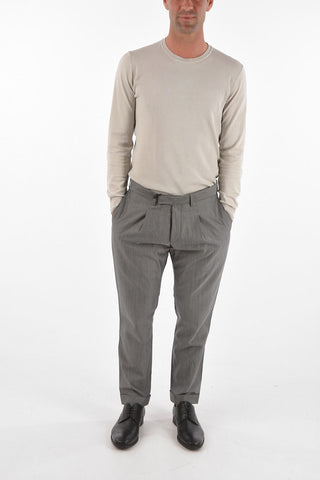 CC COLLECTION pantaloni a una pince RESET ed orlo con risvolto