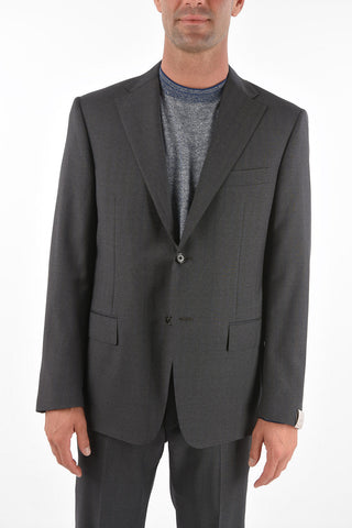 striped MANTUA 2-button suit