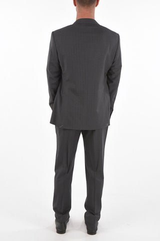 striped MANTUA 2-button suit