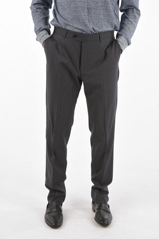 striped MANTUA 2-button suit