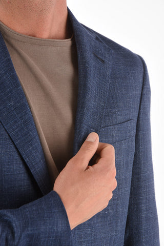 blazer GATE a tinta unita due spacchi 2 bottoni