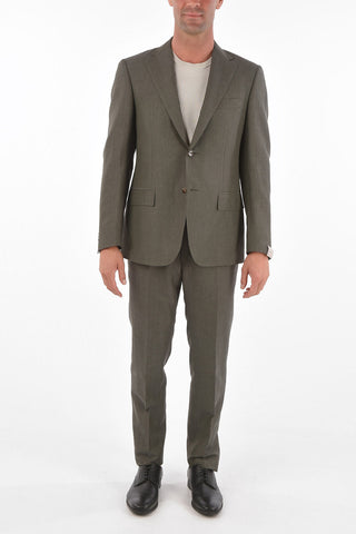 Solid color MANTUA notch lapel 2-button suit