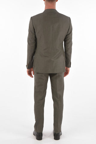 Solid color MANTUA notch lapel 2-button suit