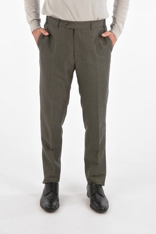 Solid color MANTUA notch lapel 2-button suit