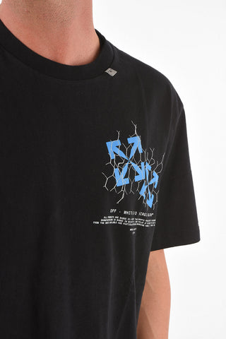 T-Shirt Girocollo FENCE ARROW con Stampa