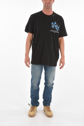 T-Shirt Girocollo FENCE ARROW con Stampa