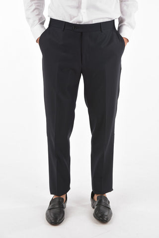abito 2 bottoni MANTUA plain herringbone due spacchi revers classico