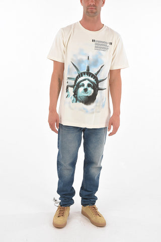 Crew Neck LIBERTY Printed T-Shirt
