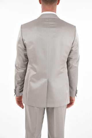 Silk Blend CERIMONY LEADER Suit with 5-button Vest