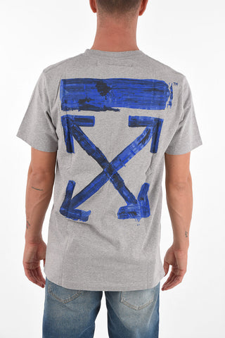 T-Shirt Girocollo PENCIL ARROW CROSS in Cotone