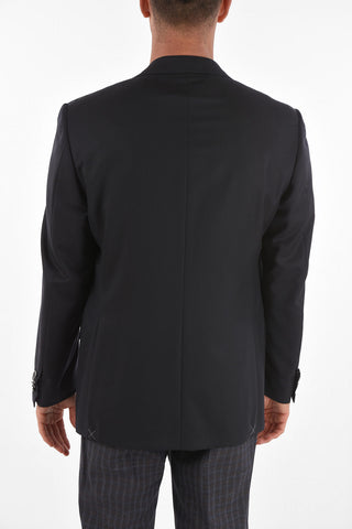 2 Button Side Split LEADER Virgin Wool Blazer