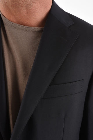 2 Button Side Split LEADER Virgin Wool Blazer
