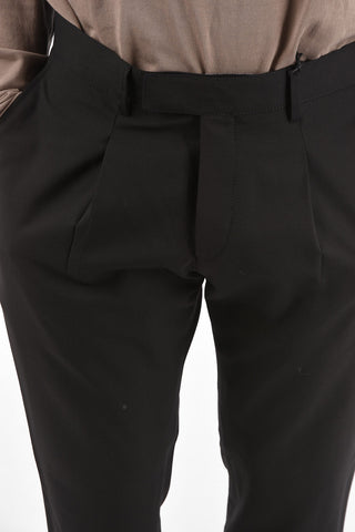 CC COLLECTION virgin wool RESET single pleat pants