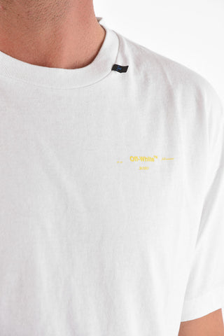 T-Shirt Girocollo ACRYLIC ARROW in Cotone