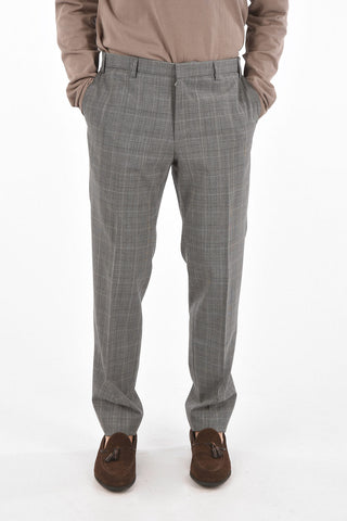 CC COLLECTION district check side vents notch lapel RETAILORED 2-button suit