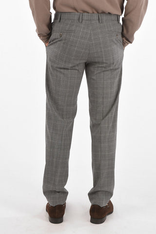 CC COLLECTION district check side vents notch lapel RETAILORED 2-button suit
