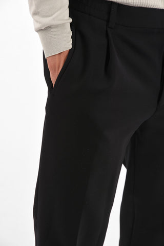CC COLLECTION Tech Fabric RESET Suit with Waist Drawstring