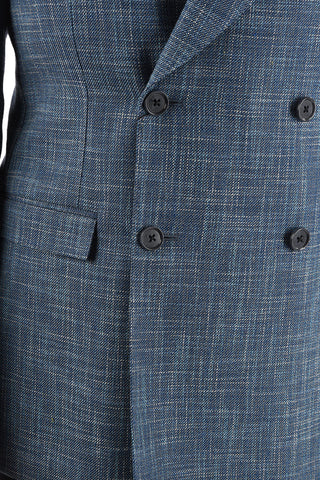 CC COLLECTION side vents peak lapel REWARD double-breasted blazer