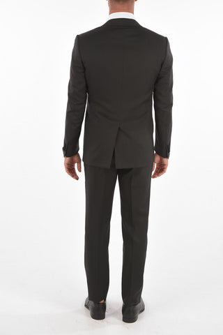 Three-Piece Suit with Waistcoat CERIM.ACADEMY, Single Vent and Peak Lapel