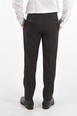 Three-Piece Suit with Waistcoat CERIM.ACADEMY, Single Vent and Peak Lapel