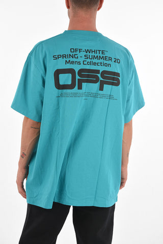 T-Shirt Girocollo WAVY LINE in Cotone