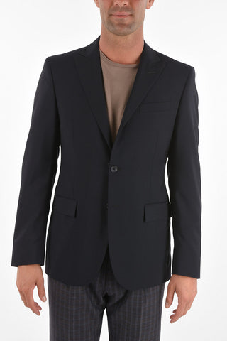 CC COLLECTION giacca a 2 bottoni REFINED due spacchi revers a lancia